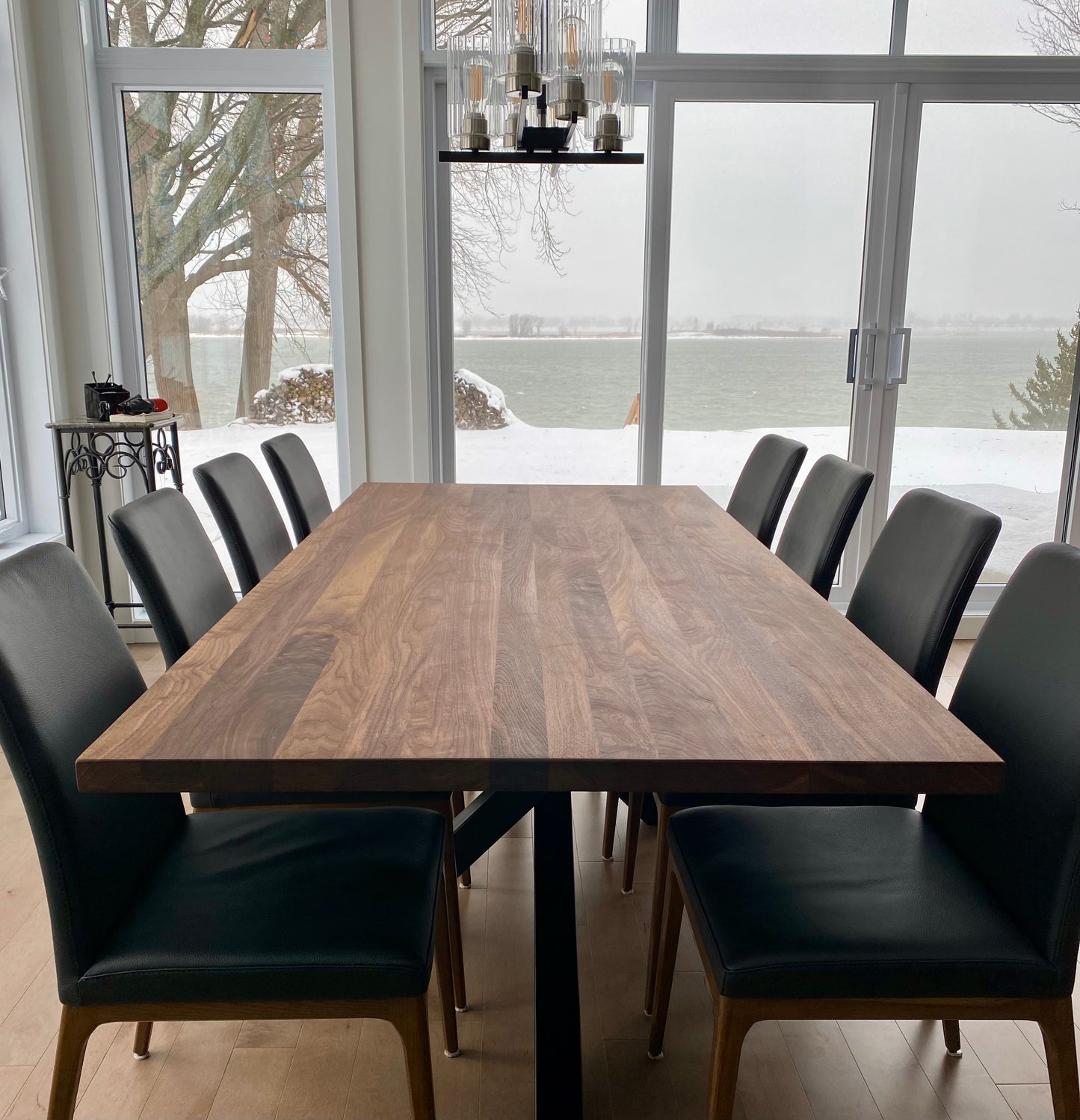 La Noyer Noir - Custom black walnut table