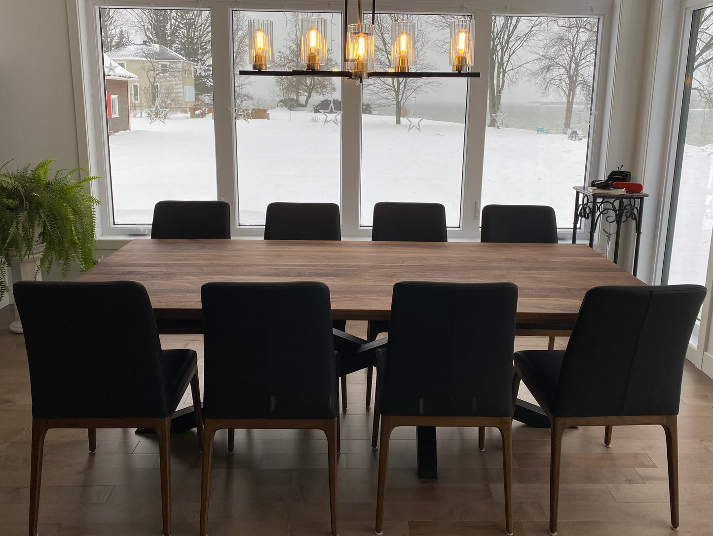 La Noyer Noir - Custom black walnut table