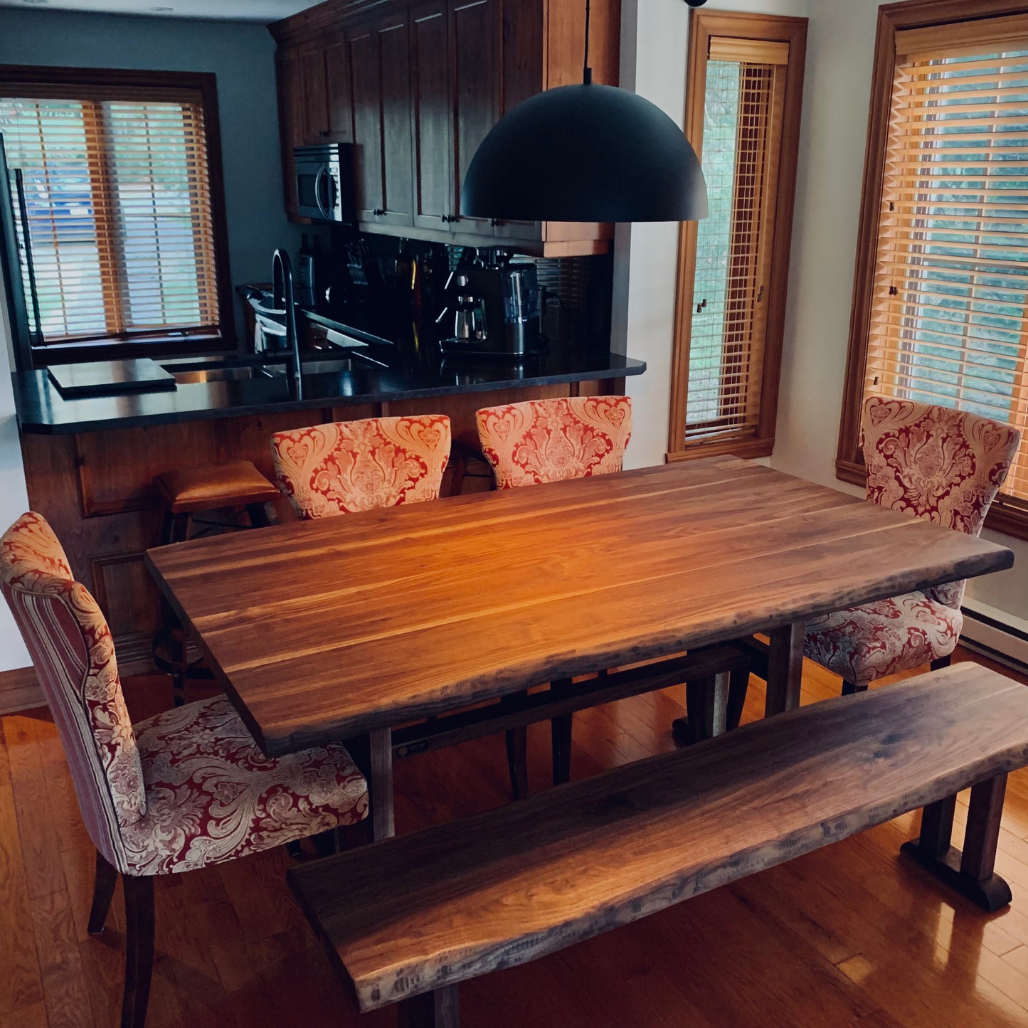 La Noyer Noir - Custom black walnut table