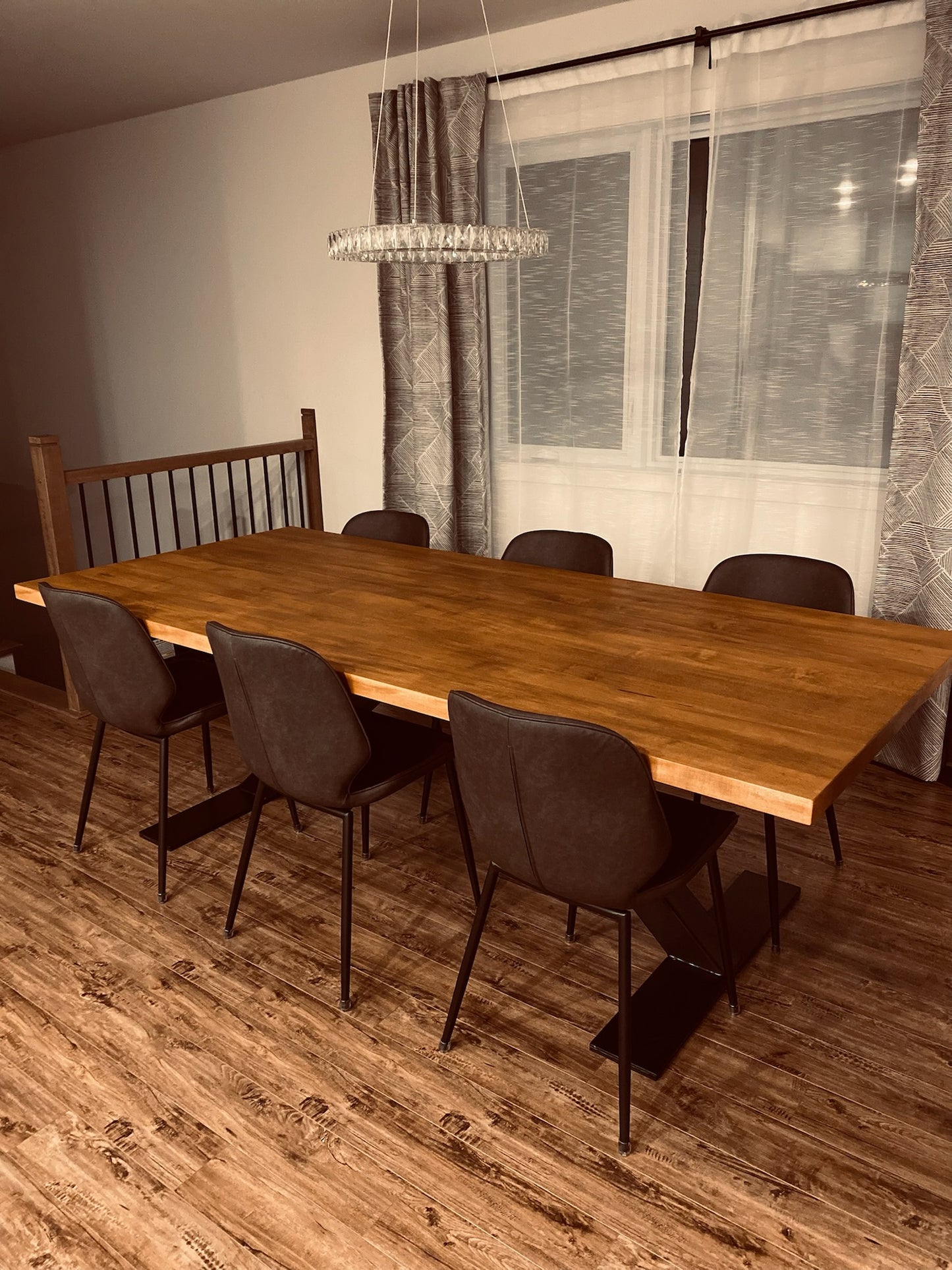 La Québecoise - Table en érable massif du Québec