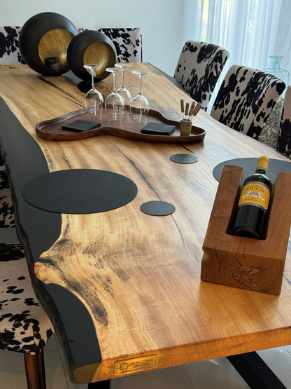 La Belle Tranche - Table faite à partir d'une tranche d'arbre