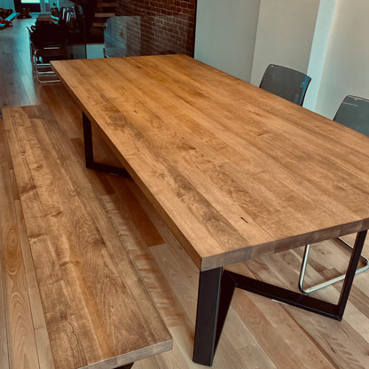 La Québecoise - Table en érable massif du Québec
