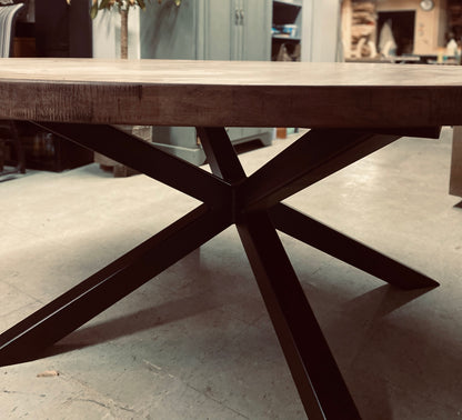 La Table Ronde - Table ronde en érable faite sur mesure