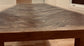 La Chevronnée - Table en style chevron avec différents types de bois