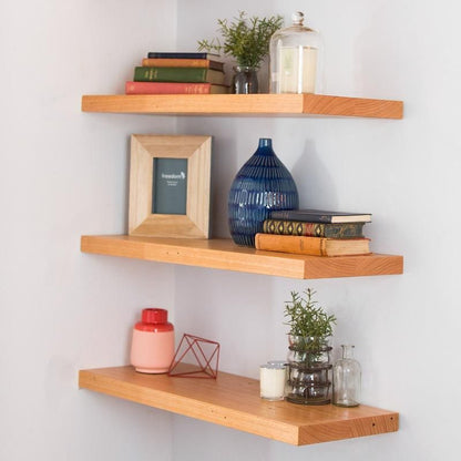 Maple shelves