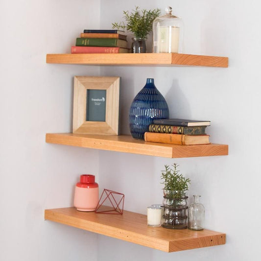 Maple shelves